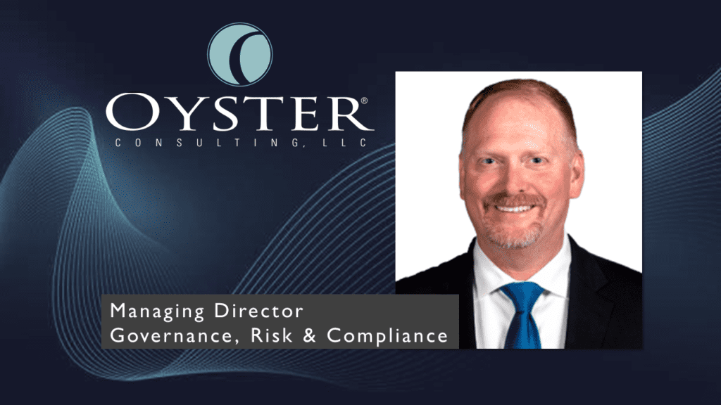 Wegener Named Practice Lead Of Governance Risk And Compliance Oyster Consulting 5147